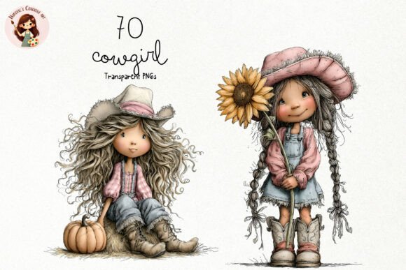 Download Cowgirl PNG Clipart Bundle - Png clipart bundle Collection