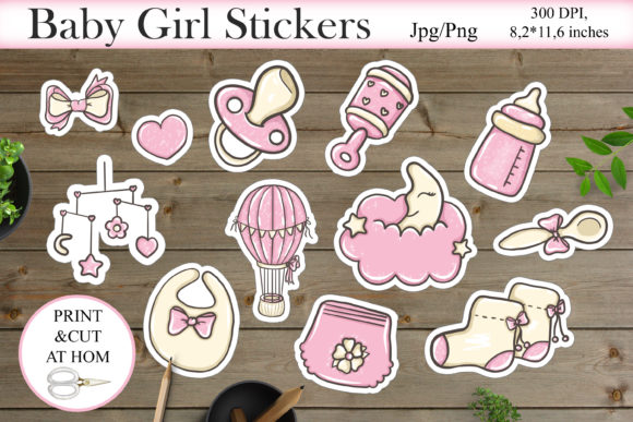 Download Baby Shower Printable Stickers Design - Baby shower printable Collection